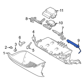 Volvo OE - Glove Box Support