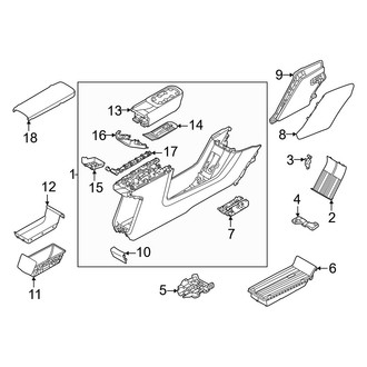 Volvo OE - Center Console (Console & Components)