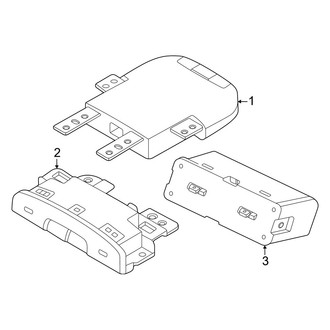 Volvo OE - Center Console (Electrical Components)