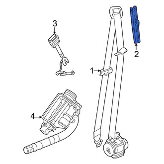 Volvo OE - Front Seat Belt Height Adjuster