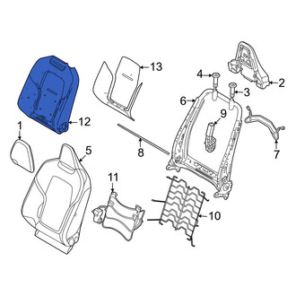 Volvo OE - Rear Left Seat Back Cushion