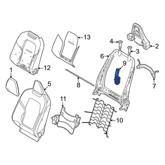 Volvo OE - Front Right Rearward Seat Motor