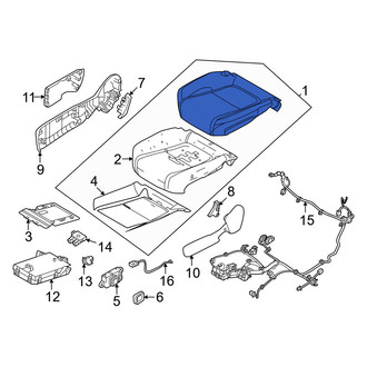 Volvo OE - Front Left Seat Cushion Foam