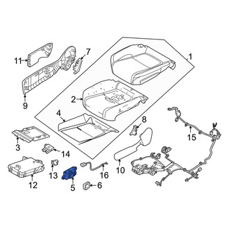 Volvo OE - Front Right Power Seat Switch