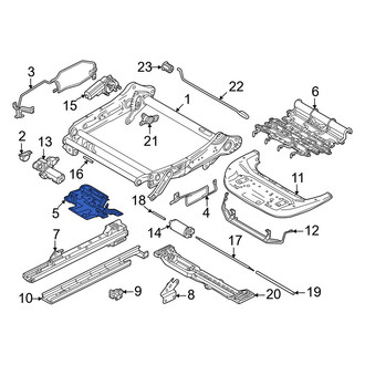 Volvo OE - Front Right Power Seat Control Module Bracket