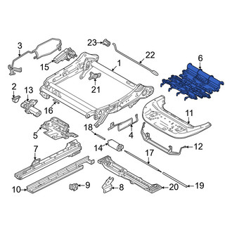 Volvo OE - Front Left Seat Cushion Spring