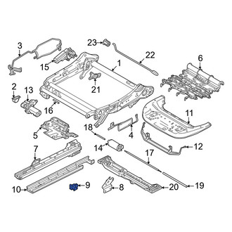 Volvo OE - Front Right Inner Seat Track Bracket