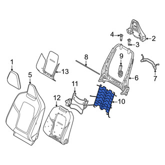 Volvo OE - Front Left Seat Back Cushion Spring