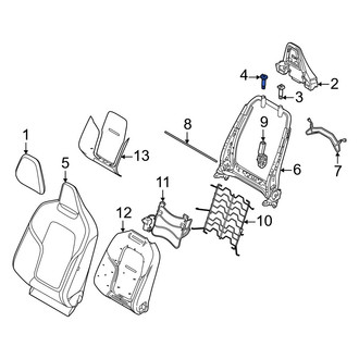 Volvo OE - Front Right Headrest Guide