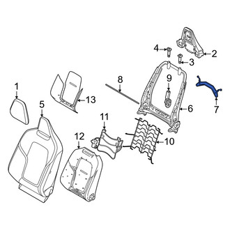 Volvo OE - Front Left Seat Back Frame Bracket