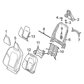 Volvo OE - Front Center Right Power Seat Motor Drive Shaft