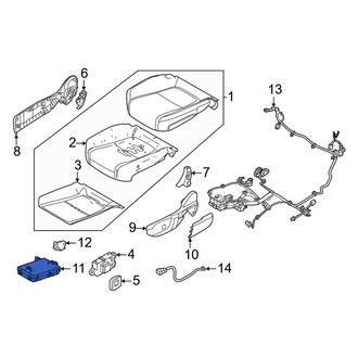Volvo OE - Front Right Power Seat Control Module
