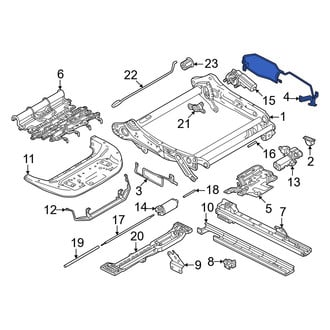 Volvo OE - Front Right Inner Seat Trim Panel Bracket