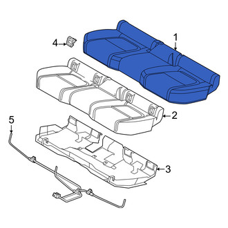 Volvo OE - Rear Seat Cover