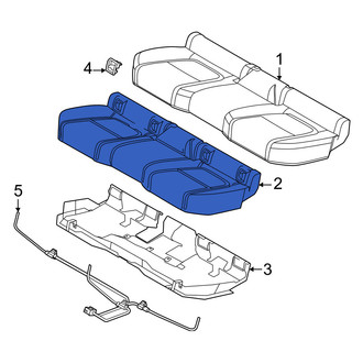 Volvo OE - Front Left Seat Cushion Foam