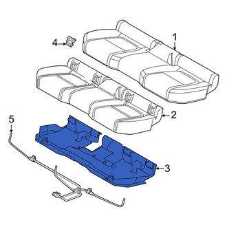 Volvo OE - Rear Seat Frame