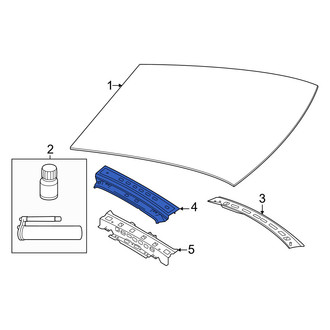 Volvo OE - Front Roof Header Panel