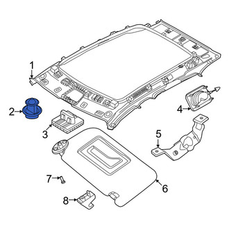 Volvo OE - Lower Quarter Panel Trim Panel Clip