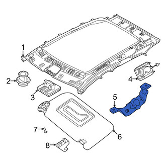 Volvo OE - Left Cargo Net Bracket