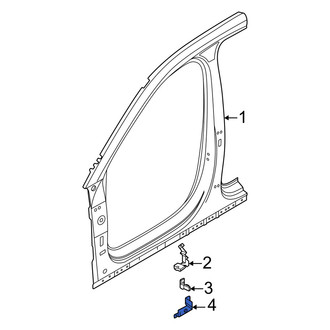 Volvo OE - Left Lower Uniside Bracket
