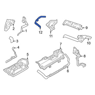 Volvo OE - Upper Body C-Pillar Baffle Plate