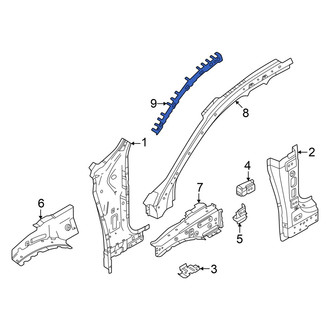 Volvo OE - Right Lower Inner Body A-Pillar