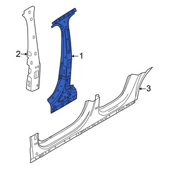 Volvo OE - Left Body B-Pillar Reinforcement