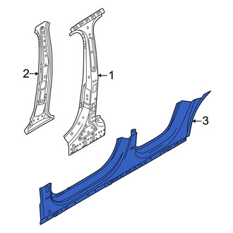 Volvo OE - Left Rocker Panel
