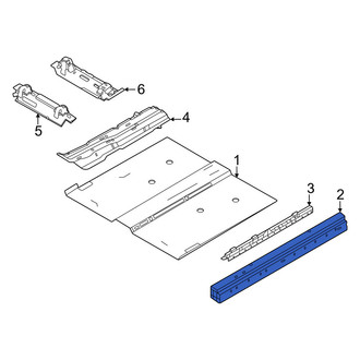 Volvo OE - Front Right Floor Pan Reinforcement