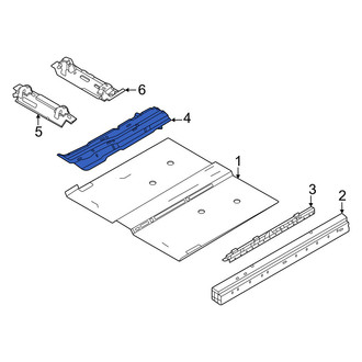 Volvo OE - Front Left Floor Pan Reinforcement