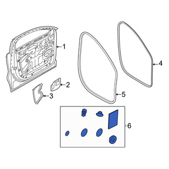 Volvo OE - Front Door Plug