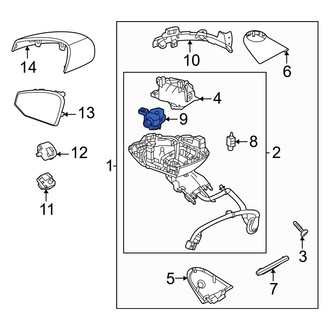 Volvo OE - Front Right Courtesy Light