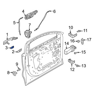 Volvo OE - Rear Exterior Door Handle Cover