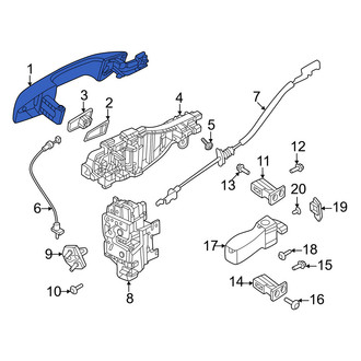 Volvo OE - Rear Outer Exterior Door Handle