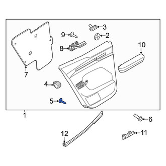 Volvo OE - Interior Door Handle Screw