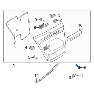 Volvo OE - Door Interior Trim Panel Bolt