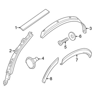 Volvo OE - Quarter Panel - Exterior Trim