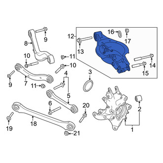 Volvo OE - Rear Left Lower Rearward Suspension Control Arm