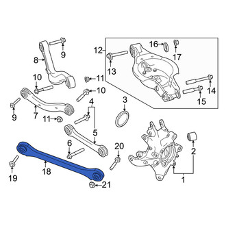 Volvo OE - Rear Lower Forward Suspension Control Arm