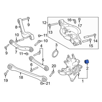 Volvo OE - Rear Suspension Knuckle Bushing