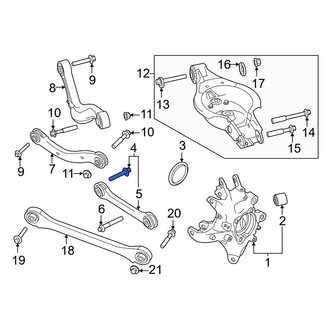 Volvo OE - Rear Center Suspension Control Arm