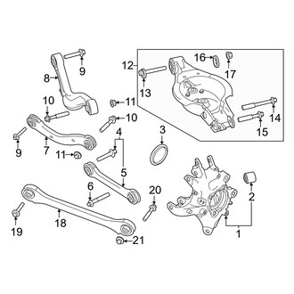Volvo OE - Rear Suspension - Suspension Components