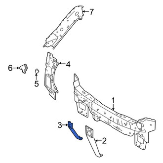 Volvo OE - Outer Rear Body Panel Bracket