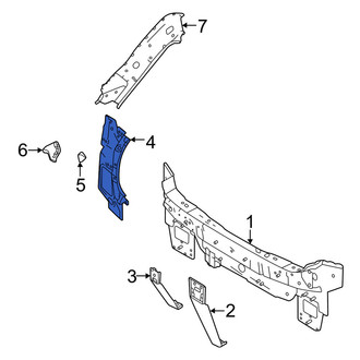 Volvo OE - Rear Left Rear Body Panel Extension