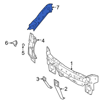 Volvo OE - Rear Left Quarter Panel Gutter