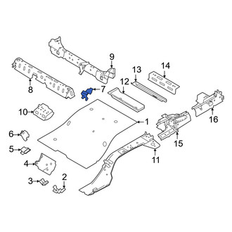 Volvo OE - Rear Floor Pan Bracket