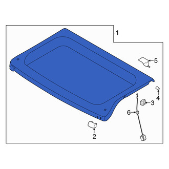 Volvo OE - Rear Cargo Cover