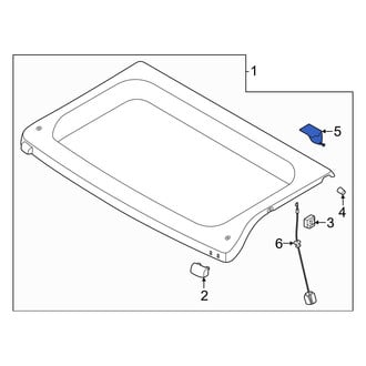 Volvo OE - Cargo Cover Bracket