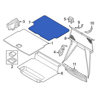 Volvo OE - Rear Floor Mat