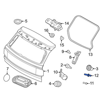 Volvo OE - Rear Lower Liftgate Support Strut Holder